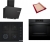 Bosch Siyah Set 418 Ankastre Set POP6C6P30O + HJG852YT0T + DWK66PJ60T