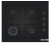 Bosch Siyah Set 346 Ankastre Set POP6C6P30O + HJG852YT0T + DWK63PJ60T