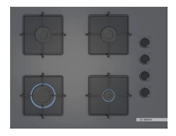 Bosch Gri Set 373 Ankastre Set POP7C9P30O + HUA717BN0T + DWK66PJ70T