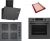 Bosch Gri Set 409 Ankastre Set POP6C9P30O + HUA717BN0T + DWK66PJ70T