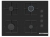Bosch Siyah Set 404 Ankastre Set POP7C6P30O + HJG852YB0T + DWK63PJ60T