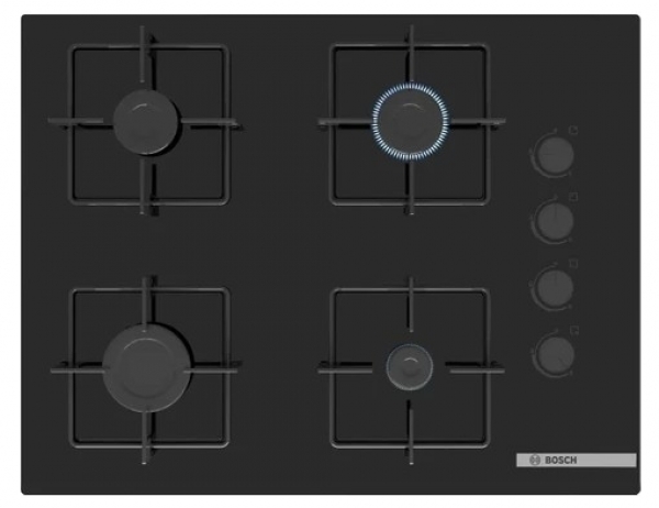Bosch Siyah Set 376 Ankastre Set POP7C6P30O + HUA736EA0T + DWK66PJ60T