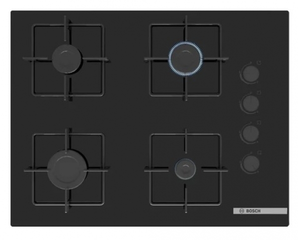 Bosch Siyah Set 372 Ankastre Set POP7C6P30O + HUA717BA0T + DWK66PJ60T