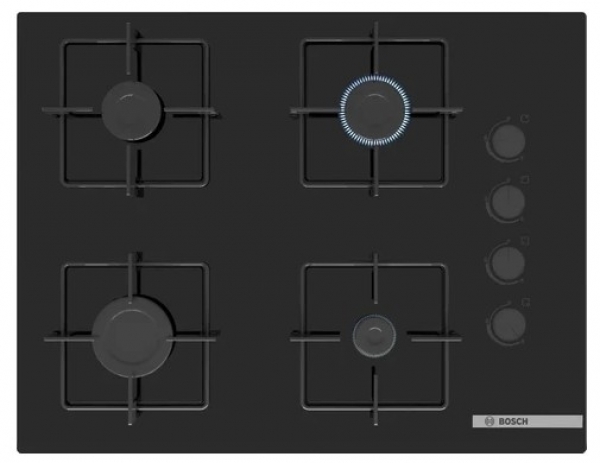Bosch Siyah Set 374 Ankastre Set POP7C6P30O + HUA717BR0T + DWK66PJ60T