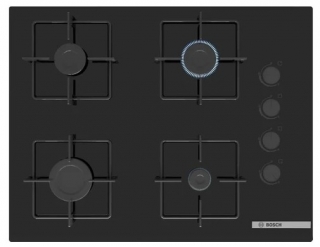 Bosch Siyah Set 374 Ankastre Set POP7C6P30O + HUA717BR0T + DWK66PJ60T