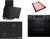 Bosch Siyah Set 401 Ankastre Set POP7C6P30O + HUA736EG0T + DWK63PJ60T