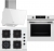 Bosch Beyaz Ankastre Set POP6C2P30O + HUA717BV0T + DWK63PJ20T