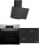 Bosch Siyah Ankastre Set POP7C6P30O + HBF534ES3T + DWK64PJ60T