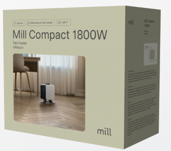 Mill Compact 1800W Fanlı