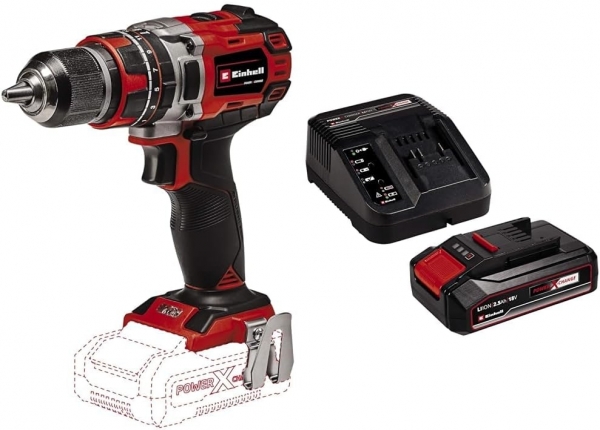 Einhell TP-CD 18/50 Li-i BL 1x2.5Ah Akülü Matkap (1 Akülü / 2.5 Ah)