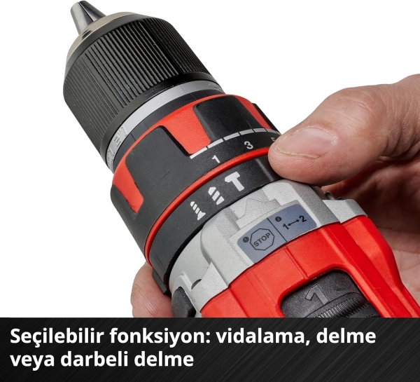 Einhell TP-CD 18/50 Li-i BL 2x4Ah Akülü Matkap (2 Akülü / 4 Ah)