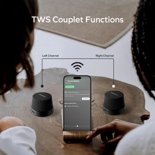 Momax 1-Vibe Go Bluetooth Hoparlör