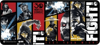 Hawk Mortal Kombat 90x40 Mouse Pad