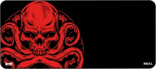 Hawk Skull 90x40 Mouse Pad