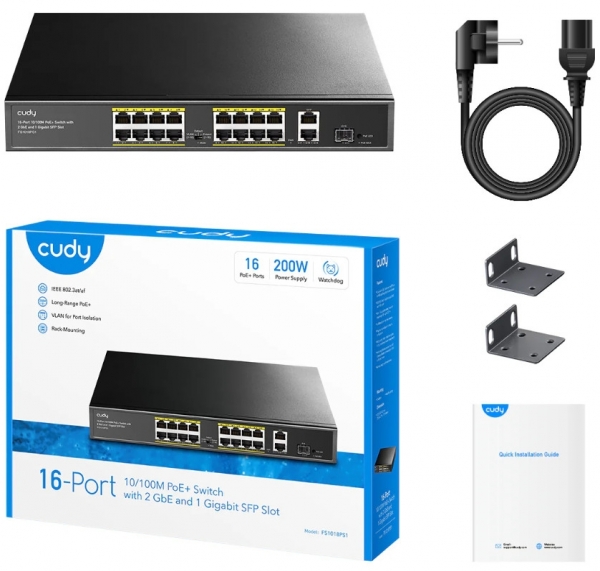 Cudy FS1018PS1 Switch