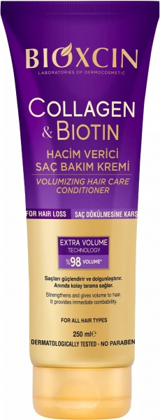 Bioxcin Collagen & Biotin Hacim Veren 250 ml Saç Kremi