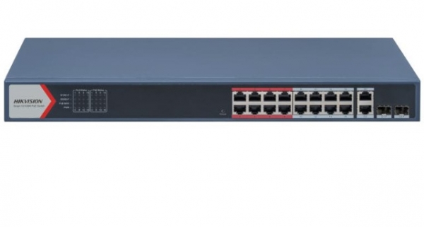 Hikvision DS-3E1318P-EI Yönetilebilir Switch