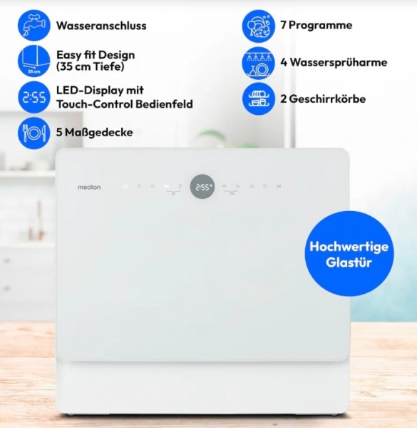 Medion MD 37775 Bulaşık Makinesi
