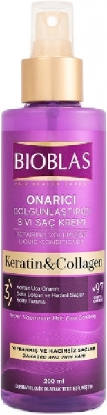 Bioblas Collagen & Keratin Sıvı 200 ml Saç Kremi