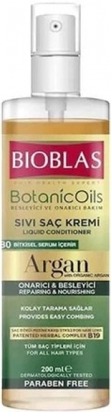 Bioblas Botanic Oils Argan Yağlı Sıvı 200 ml Saç Kremi