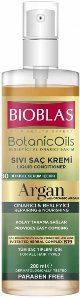 Bioblas Botanic Oils Argan Yağlı Sıvı 200 ml Saç Kremi