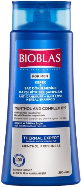 Bioblas For Men Kepek ve Saç Dökülmesine Karşı 360 ml Şampuan