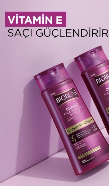 Bioblas Keratin & Kolajen Onarıcı Dolgunlaştırıcı 360 ml Şampuan