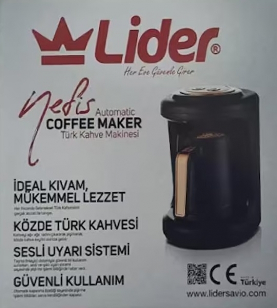 Lider Premium LK-319 Kahve Makinesi