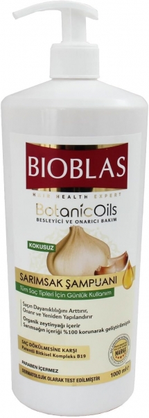 Bioblas Botanic Oils Sarımsak 1000 ml Şampuan