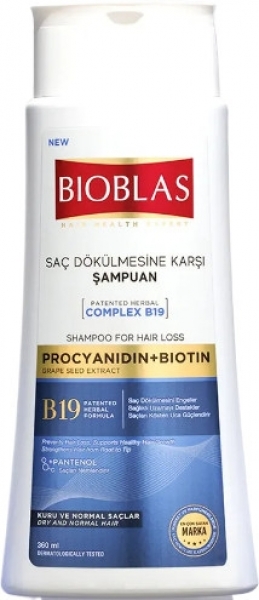 Bioblas Procyanidin ve Biotin Kuru ve Normal Saçlar 360 ml Şampuan