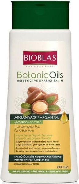 Bioblas Botanic Oils Argan Yağlı 300 ml Şampuan