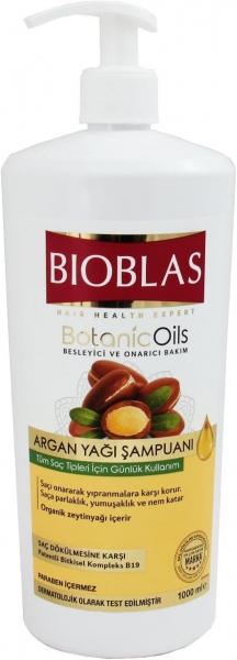 Bioblas Botanic Oils Argan Yağı 1000 ml Şampuan
