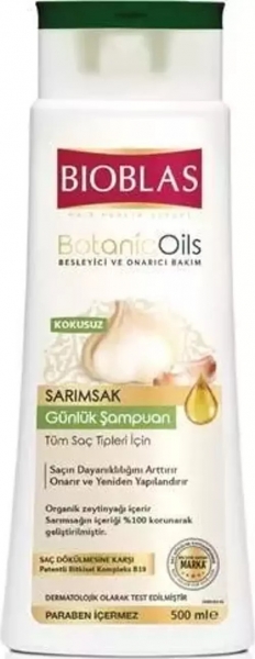 Bioblas Botanic Oils Sarımsak 500 ml Şampuan