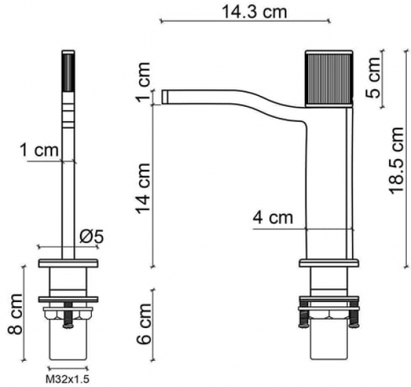 Fontana FA-7011 Lavabo Bataryası