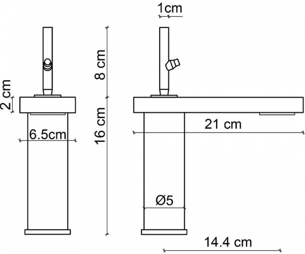 Fontana FA-8011 Lavabo Bataryası