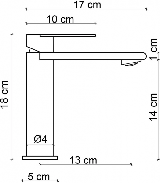 Fontana FJ-SS1013 Lavabo Bataryası