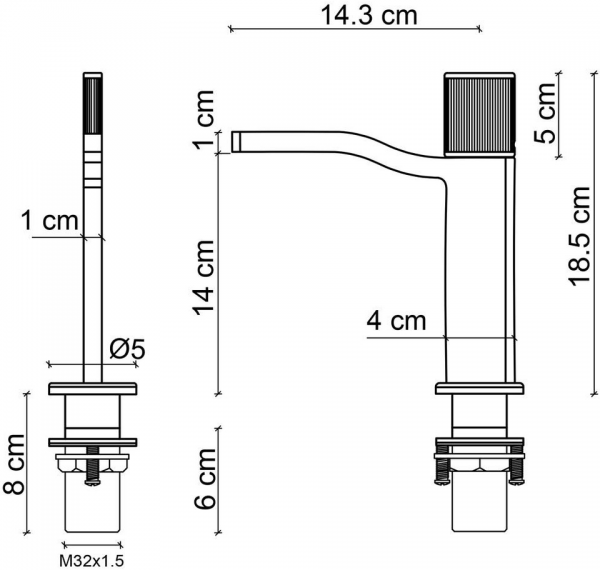 Fontana FA-7013 Lavabo Bataryası