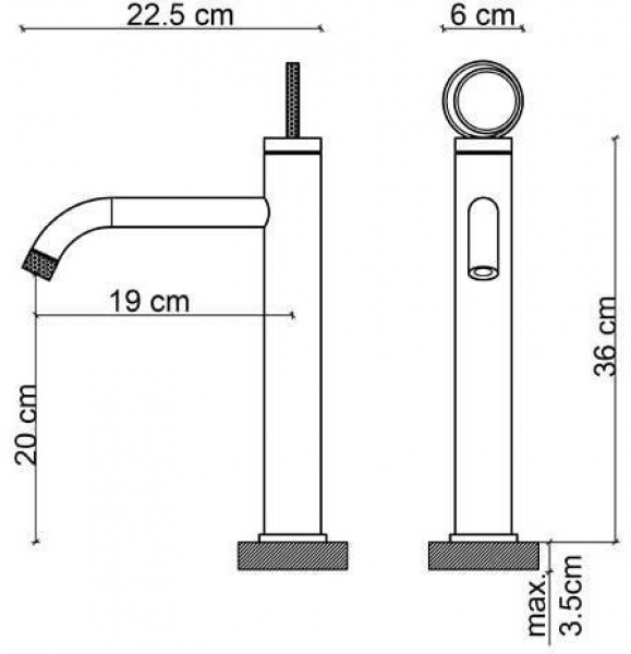 Fontana FK-4021 Lavabo Bataryası
