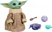 Star Wars Mandalorian Galactic Snackin Grogu Animatronik Figür resim