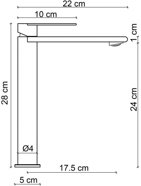 Fontana FJ-SS1022 Lavabo Bataryası