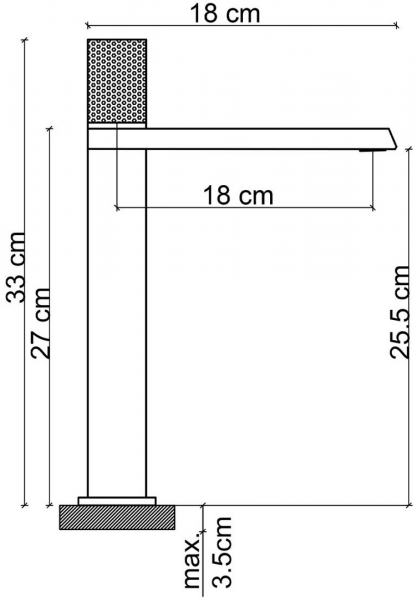 Fontana FK-9125 Lavabo Bataryası