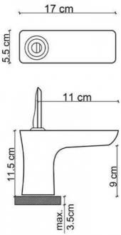 Fontana FK-5111 Lavabo Bataryası