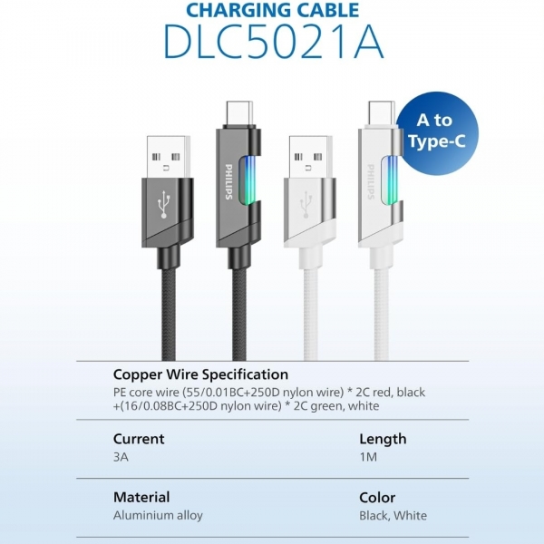 Philips DLC5021A 60W Şarj Kablosu