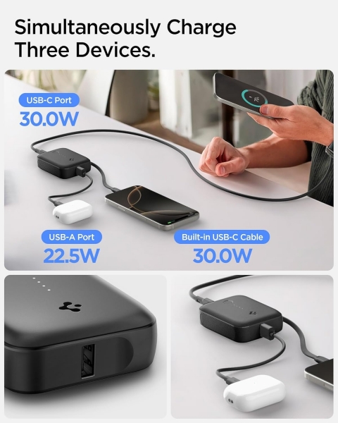 Spigen EA3010BT 10000 mAh Powerbank