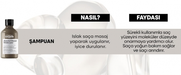Loreal Serie Expert Absolut Repair Molecular 500 ml Şampuan