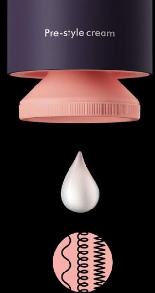 Dyson Chitosan Şekillendirme Öncesi Kıvırcık Bukleli Kalın Telli Saçlar Saç Kremi