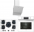 Teka Beyaz Ankastre Set GBC 75030 KBC WH + HAK 627 WH + TVT 60.1