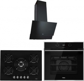 Teka Siyah Ankastre Set HF LUX 70 5G AI AL + HLB 840 SS + TVT 60.1