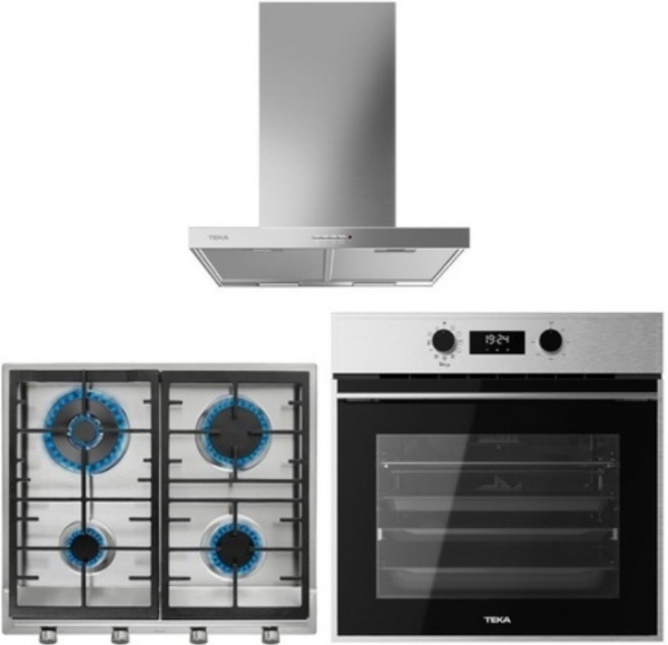 Teka İnox Ankastre Set EX 60.1 4G AI AL CI + HSB 646 SS + DSJ 650