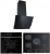 Teka Siyah Ankastre Set GBC 75030 KBC BK + HLB 840 SS + TVT 60.1
